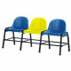 CT04-3 plastic sectional chairs