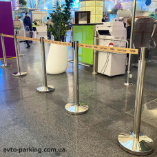 LT02 Retractable Belt Barrier with  tape 2.5m with logo - buy 