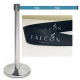 LT05 crowd barrier with black tape 5m