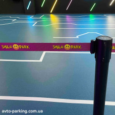 Barriers with tapes LTM02 - individual tape with a logo 2.5m - buy, low price