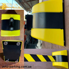 Fencing with retractable yellow-black tape 9 meters on magnets for racks - buy 